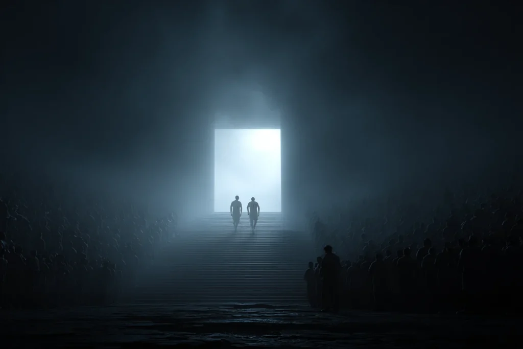At the Pearly Gates