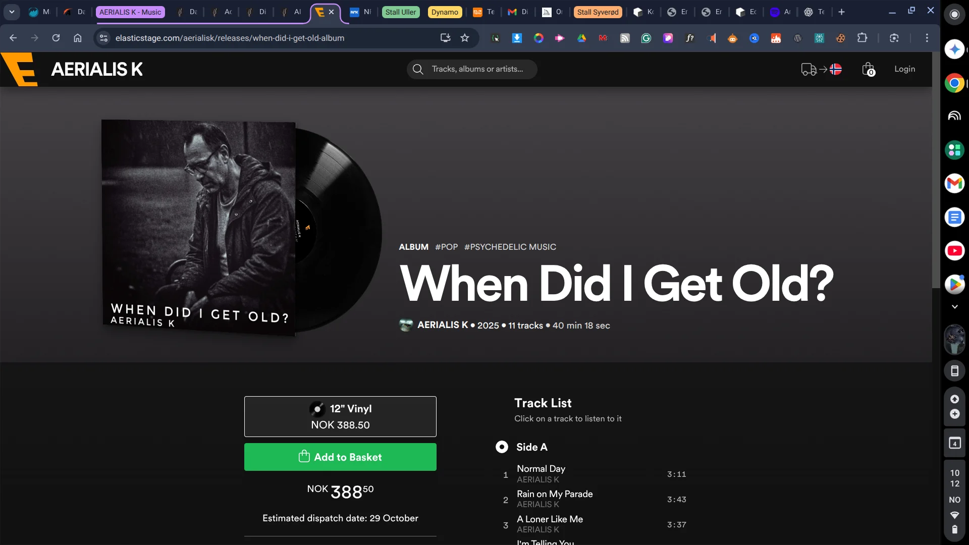 When Did I Get Old? - Storefront